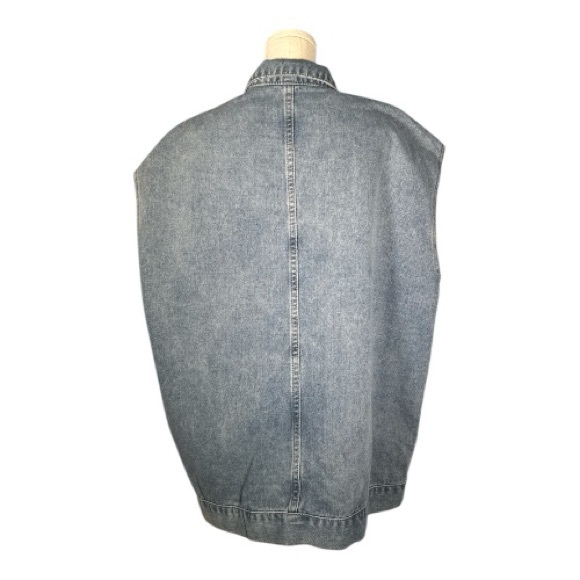 Light Blue Denim Jacket‎ Size XXL - Picture 3 of 8